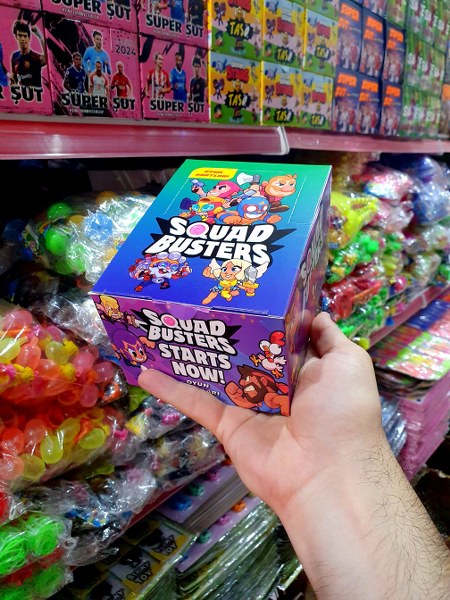 toptan oyun kartları squd buster 24 lü   0549