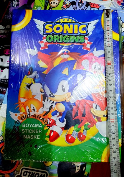 toptan ucuz boyama kitabı stickerli maske seti 3 lü set