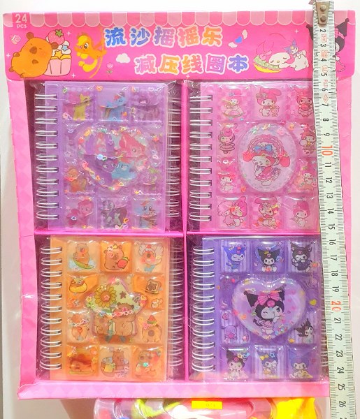toptan sulu kapaklı stickerlı farklı renkli 38 yapraklı not defteri 1011