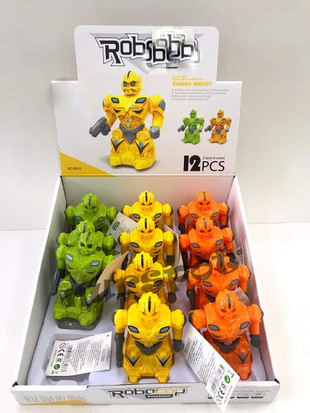 toptan oyuncak robot sürtmeli kırılmaz   8816