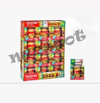 toptan oyuncak hamburger seti  566