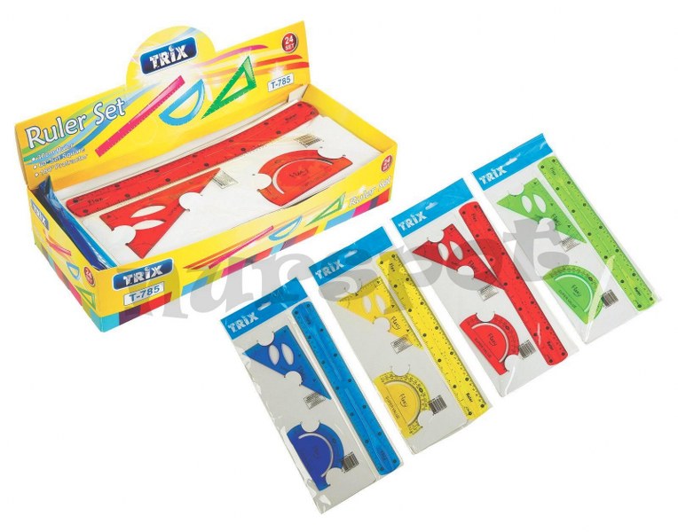 toptan esnek çizim seti 24 lü  785
