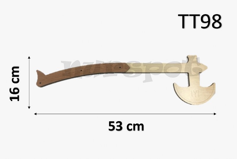 toptan ahşap balta büyük  t 98