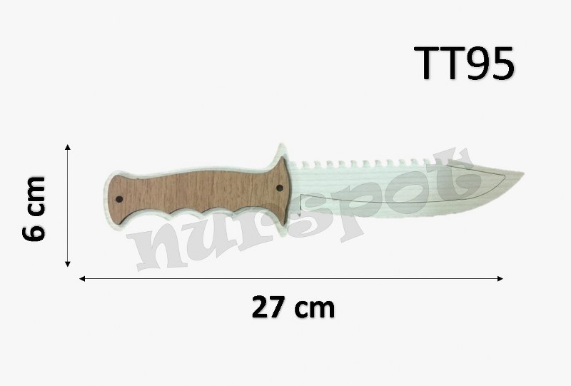toptan ahşap bıçak t 95