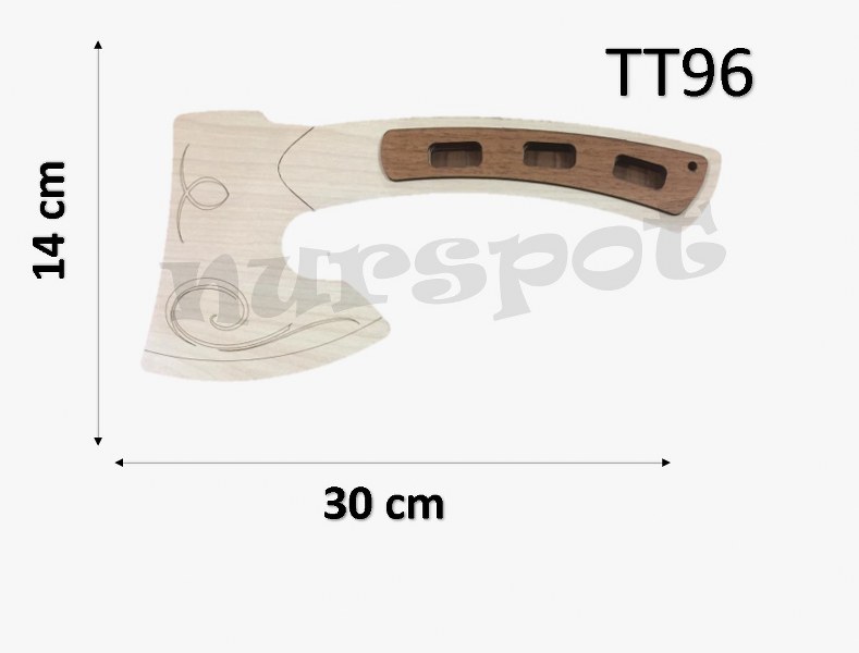 toptan ahşap balta küçük  t 96 