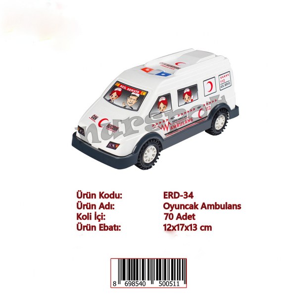 toptan oyuncak ambulans 0511   034