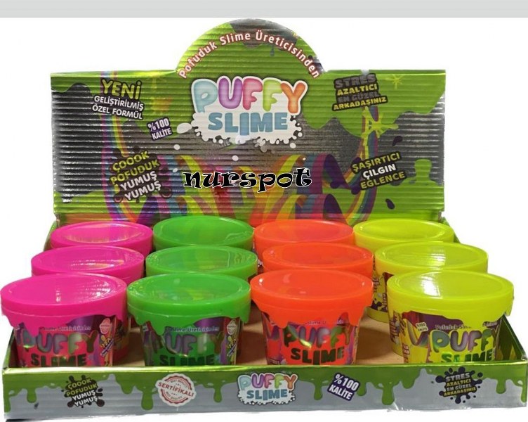 toptan slime kaliteli puffy 8004