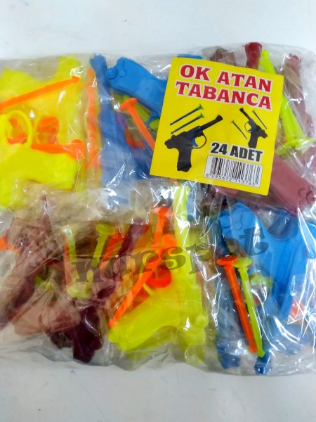 toptan oyuncak ok atan tabanca renkli iyi mal  3763