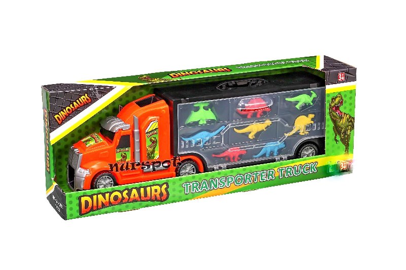 toptan oyuncak taşıyıcı tır dinazor seti büyük boy  879