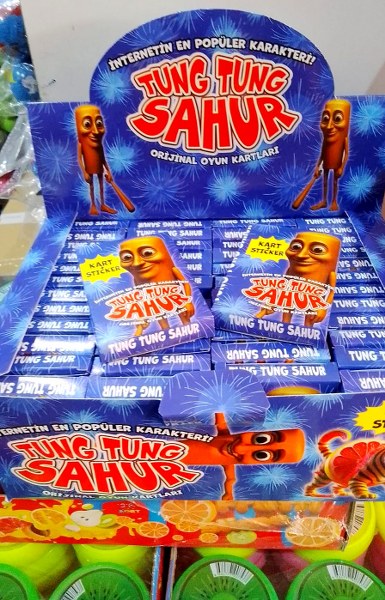 toptan tung tung sahur oyun kartı 48 li kutu 8691