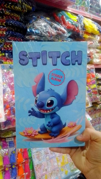 Defter sticker büyük boy stitch model  5832