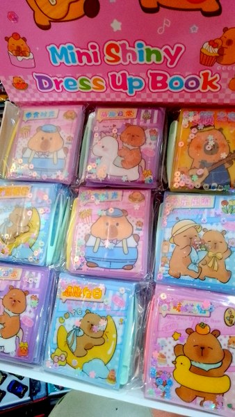 defter sticker cımbızlı set pullu kapak orta boy 703