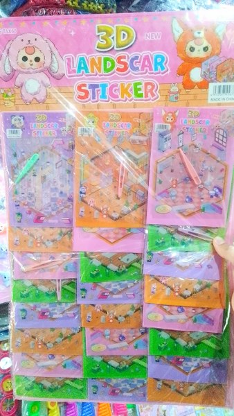 sticker 3D   6739