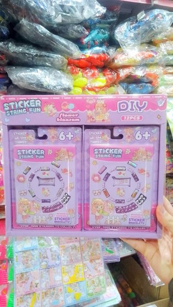 toptan bileklik yapım seti sticker  5237