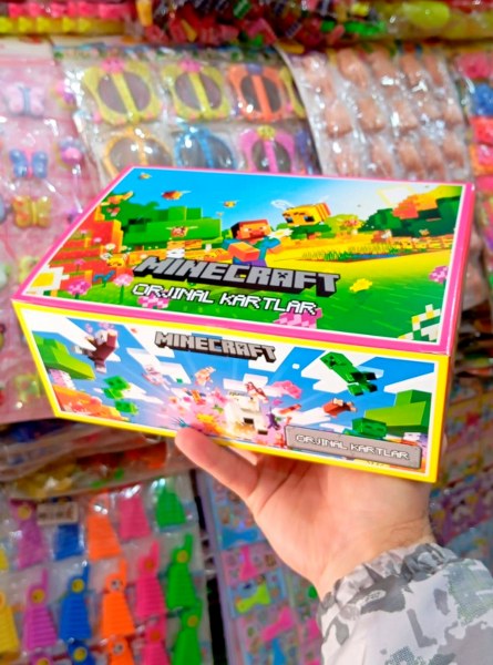 toptan minecraft maykraft oyun kartları 48 li kutu  2465