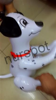 Pvc şişme dalmaçyalı köpek