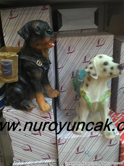 kalemlikli köpekli biblo