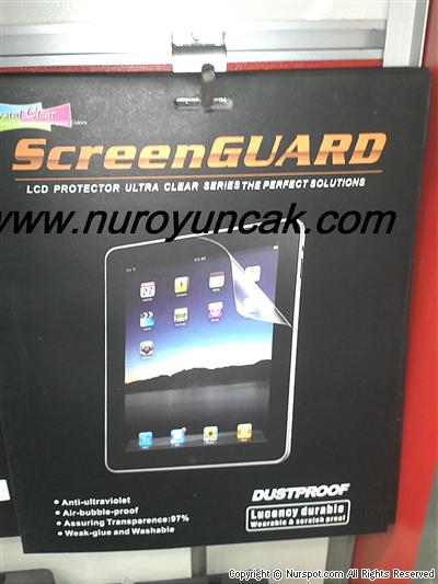 iphone pad ekran koruyucu jelatini