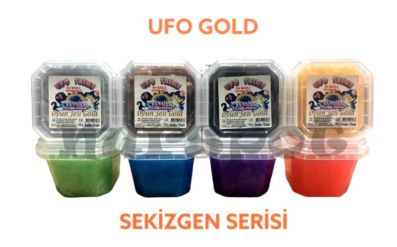 toptan slime ufo metalize karma renkli  3237