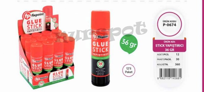 toptan prit yapıştırıcı kırtasiye tipi 36 gr.