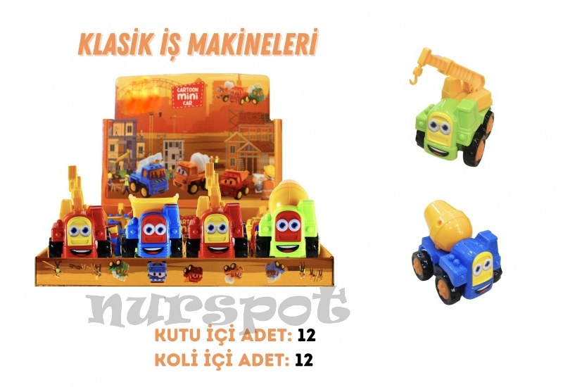 toptan oyuncak iş makineleri   3019
