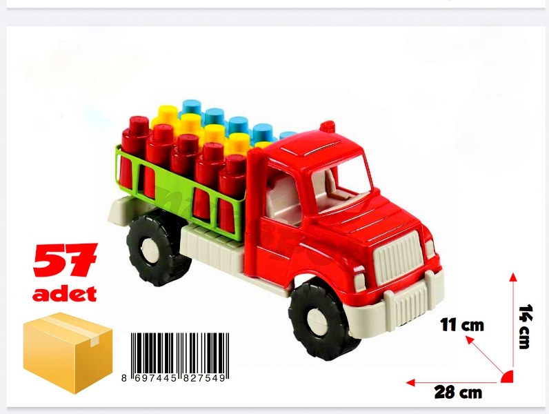 toptan oyuncak tüp kamyonu  754