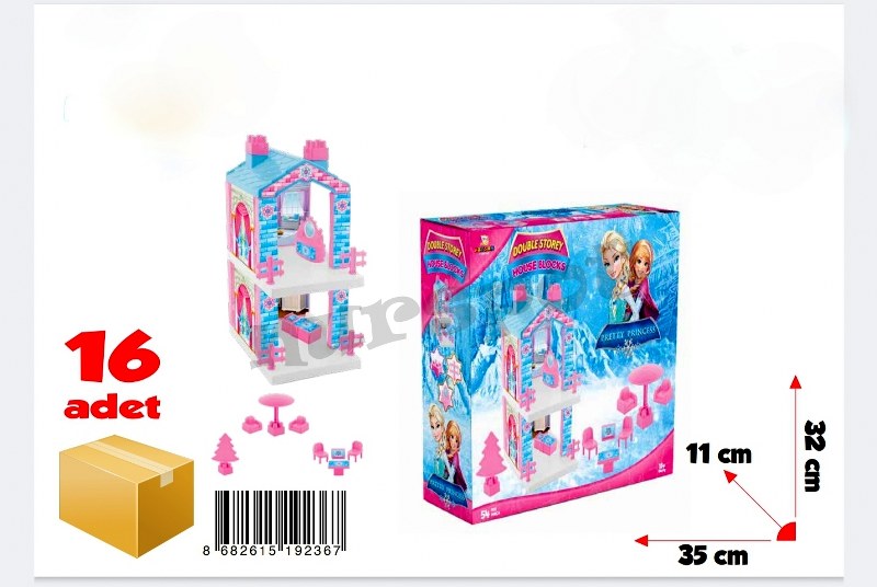 toptan oyuncak iki katlı ev   236