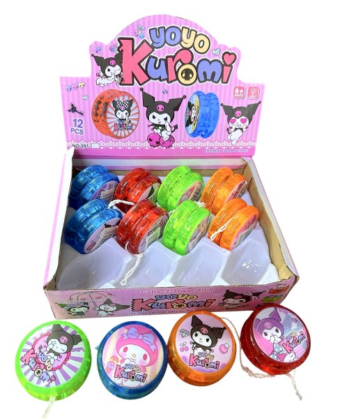 toptan ışıklı yoyo kuromi