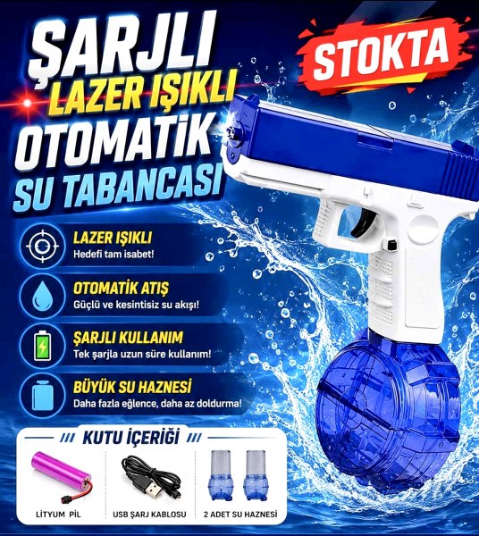 toptan otomatik atan su tabancası şarjlı 