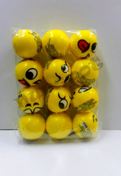 toptan sünger stres topu emoji orta boy