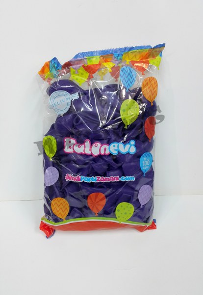 toptan balon dekorasyon metalik mor