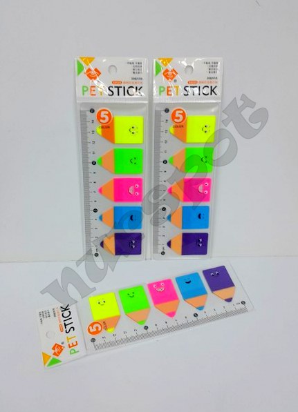 toptan ayraç cetvelli postit 55020