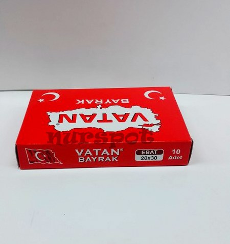 toptan bayrak 10 lu 20-30 ebatlı