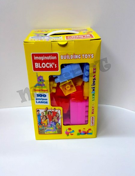 toptan oyuncak lego 100 parça kutulu 7279