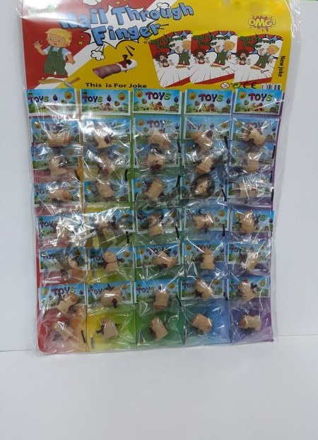 toptan şaka parmağı çivili parmak  9012