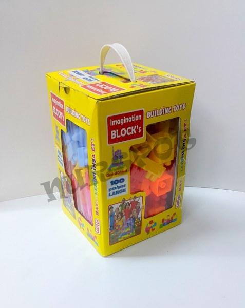 toptan oyuncak legokutulu 100 parça 7279