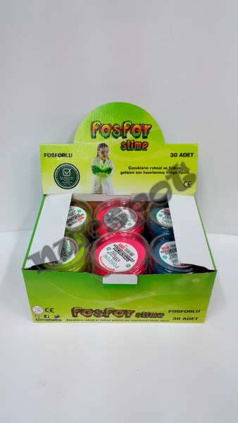 toptan slime glow fosforlu 