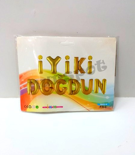 toptan folyo balon iyi ki doğdun takımı