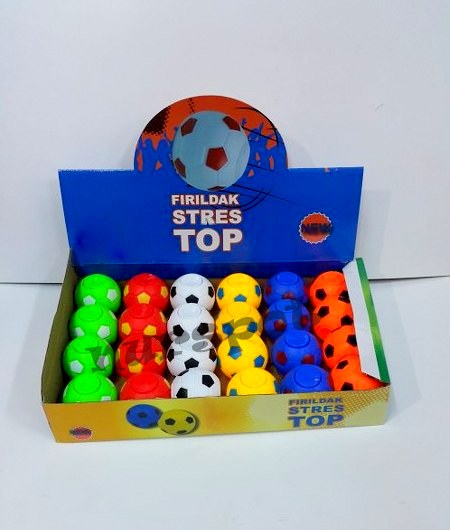 toptan oyuncak top çark 24 lü