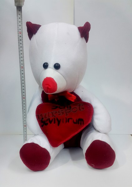 toptan oyuncak pelüş ayı büyük boy 44 cm