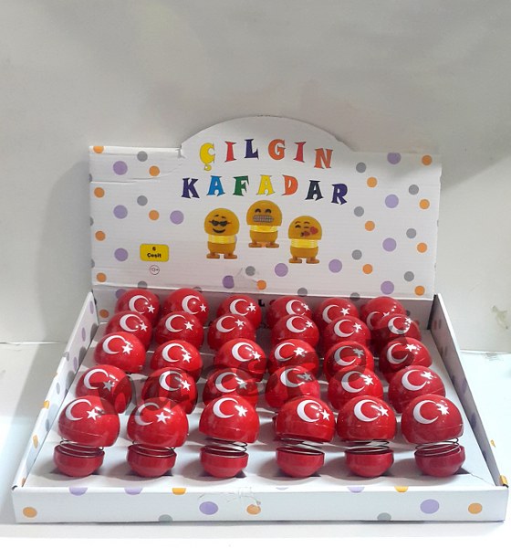 toptan kafa sallayan ayyıldız baskılı