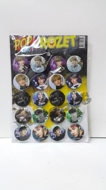 toptan rozet bts 