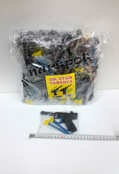 toptan ok atan tabanca paket 24 lü   3763