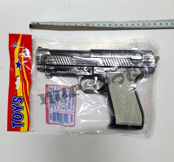 toptan şarjörlü tabanca 22cm     007
