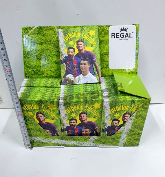 toptan renkli not defteri 36 lı stand futbolcu model   3737