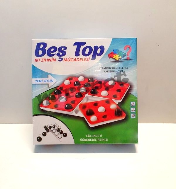 toptan eğitici beş top pentego  oyunu