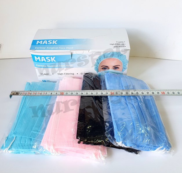 toptan cerrahi maske renkli 