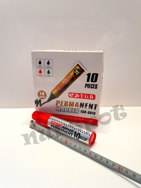 toptan koli kalemi kalın uçlu  kırmızı  6018