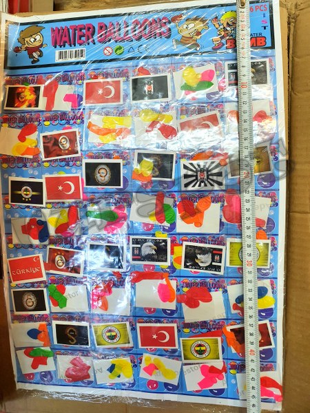 toptan su balonu 96 lı kartela