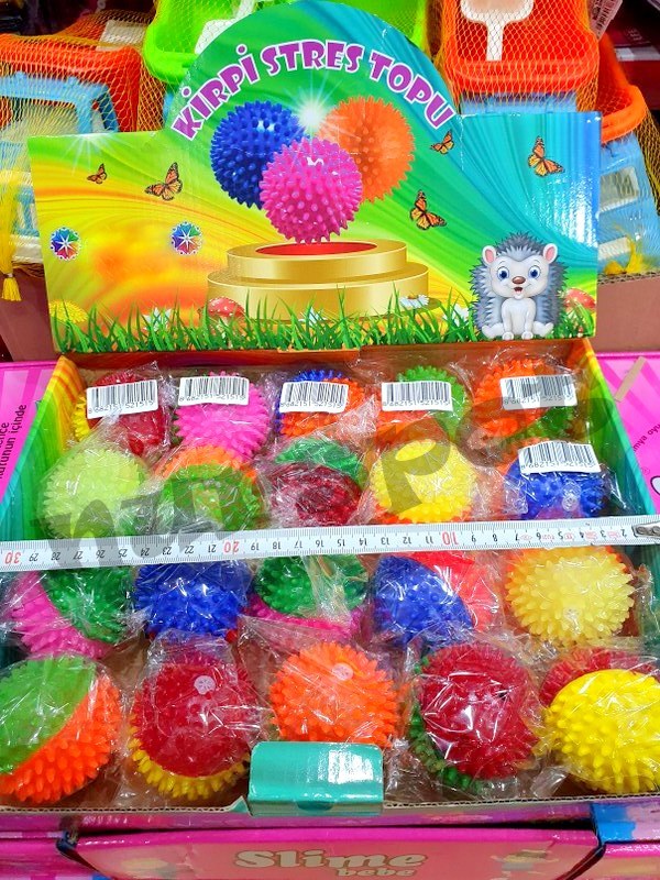 toptan kirpi top  vinilli   3655